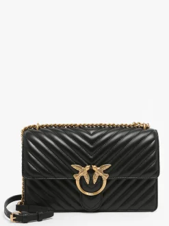 Sac bandoulière Love bag quilt cuir PINKO