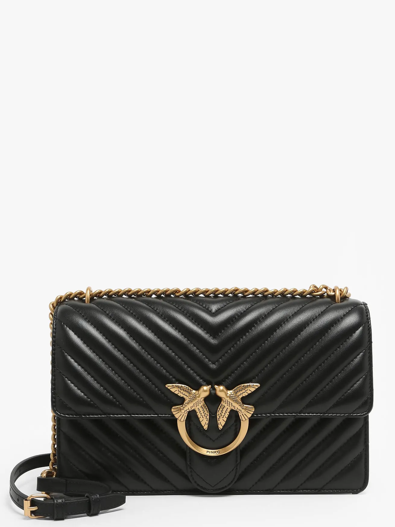 Sac bandoulière Love bag quilt cuir PINKO