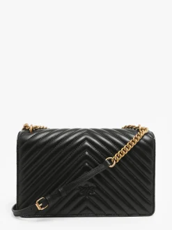 Sac bandoulière Love bag quilt cuir PINKO