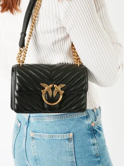Sac bandoulière Love bag quilt cuir PINKO