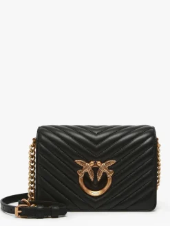 Sac bandoulière Love bag quilt cuir PINKO