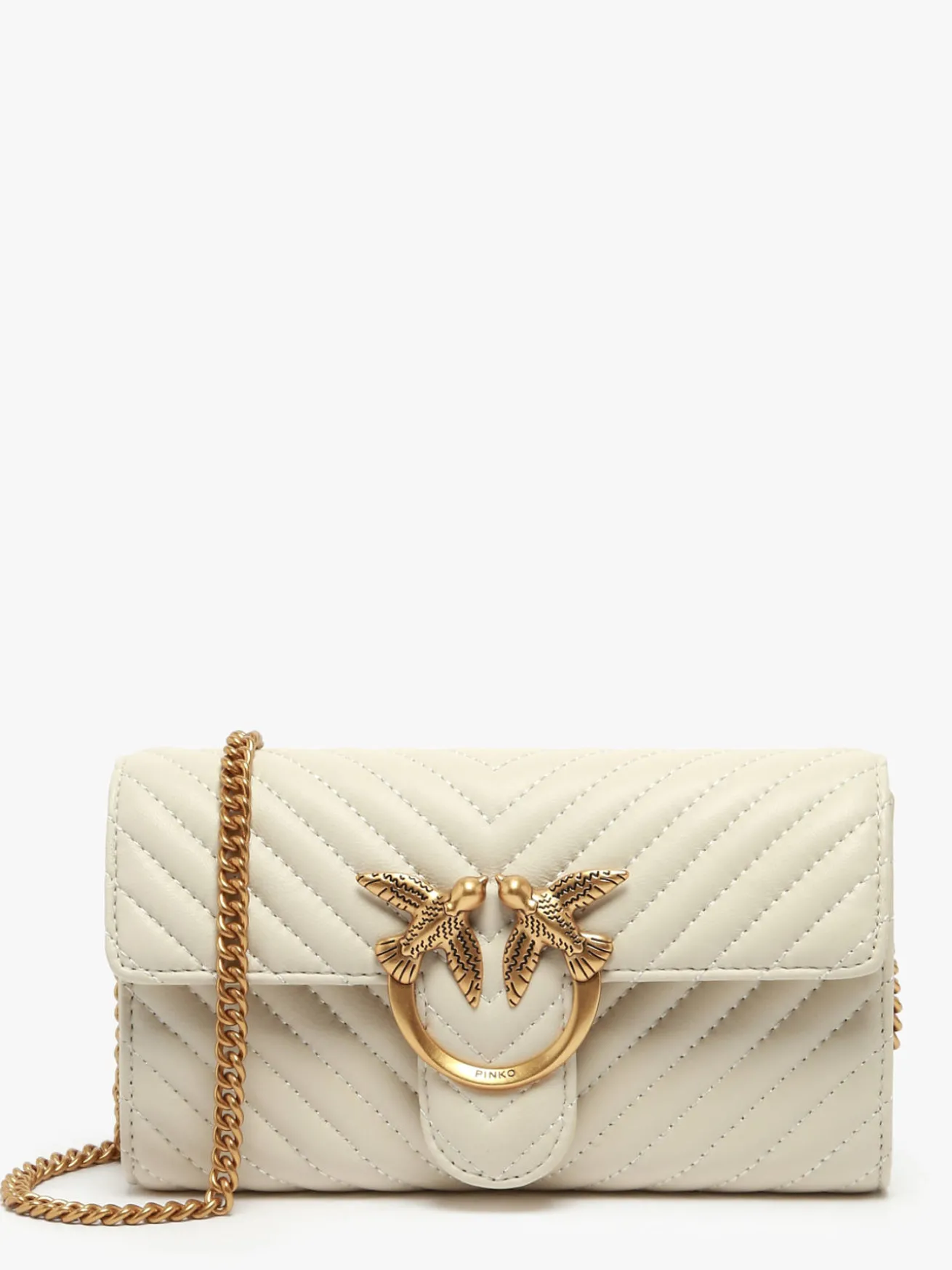 Sac bandoulière Love bag quilt cuir PINKO