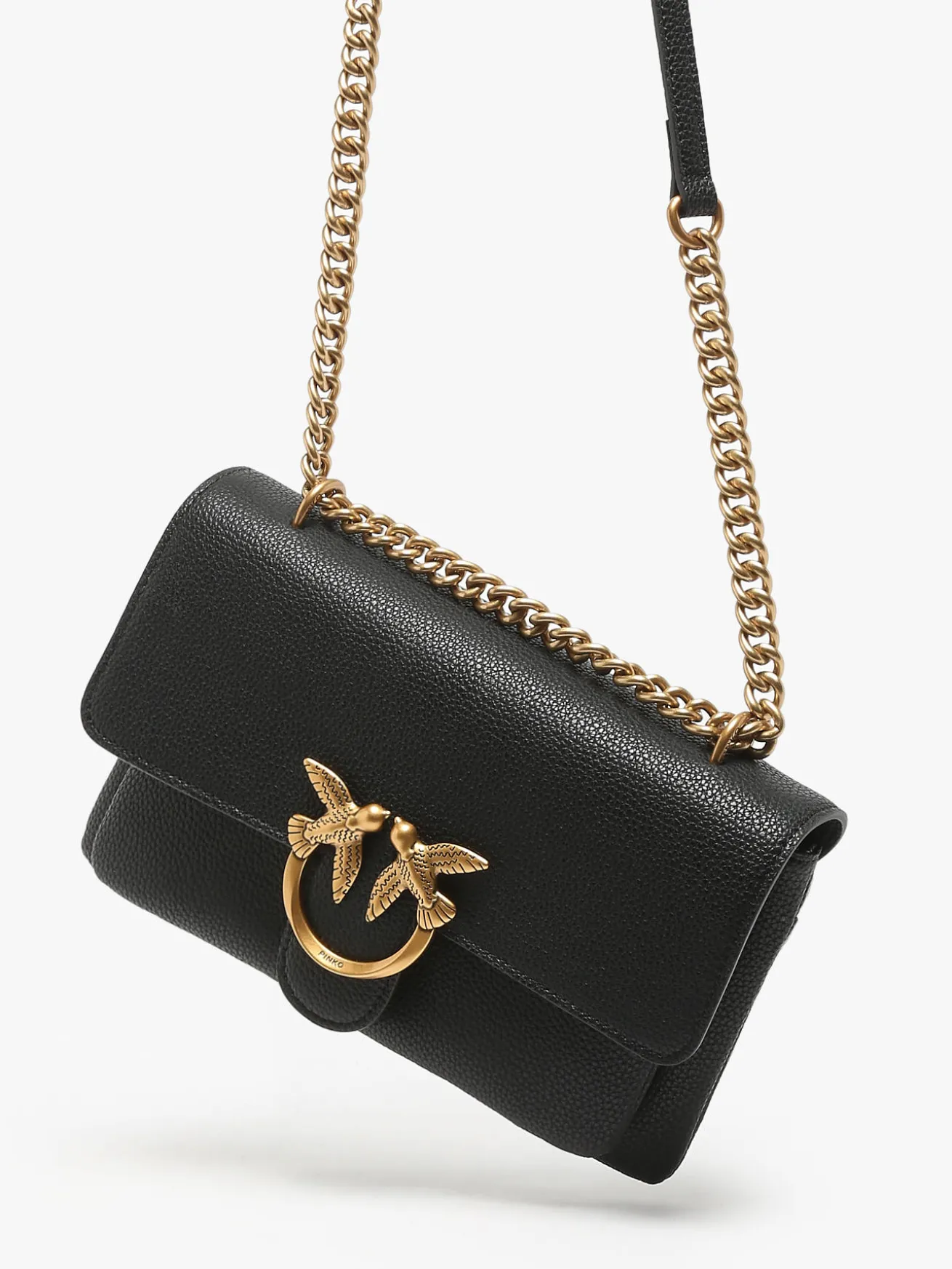 Sac bandoulière Love bag soft cuir PINKO
