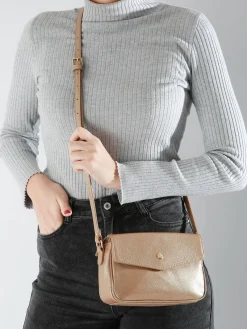 Sac bandoulière Luna cuir HEXAGONA