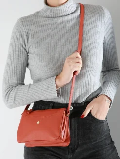 Sac bandoulière Luna cuir HEXAGONA
