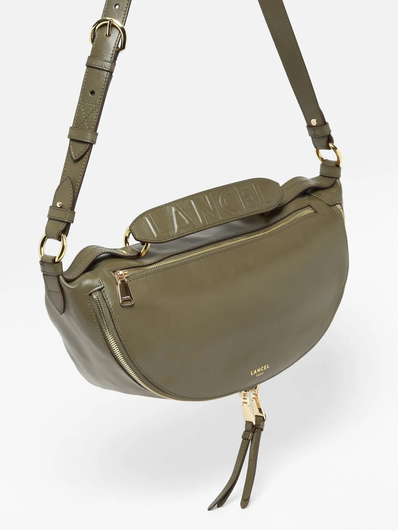 Sac bandoulière M Origami cuir LANCEL