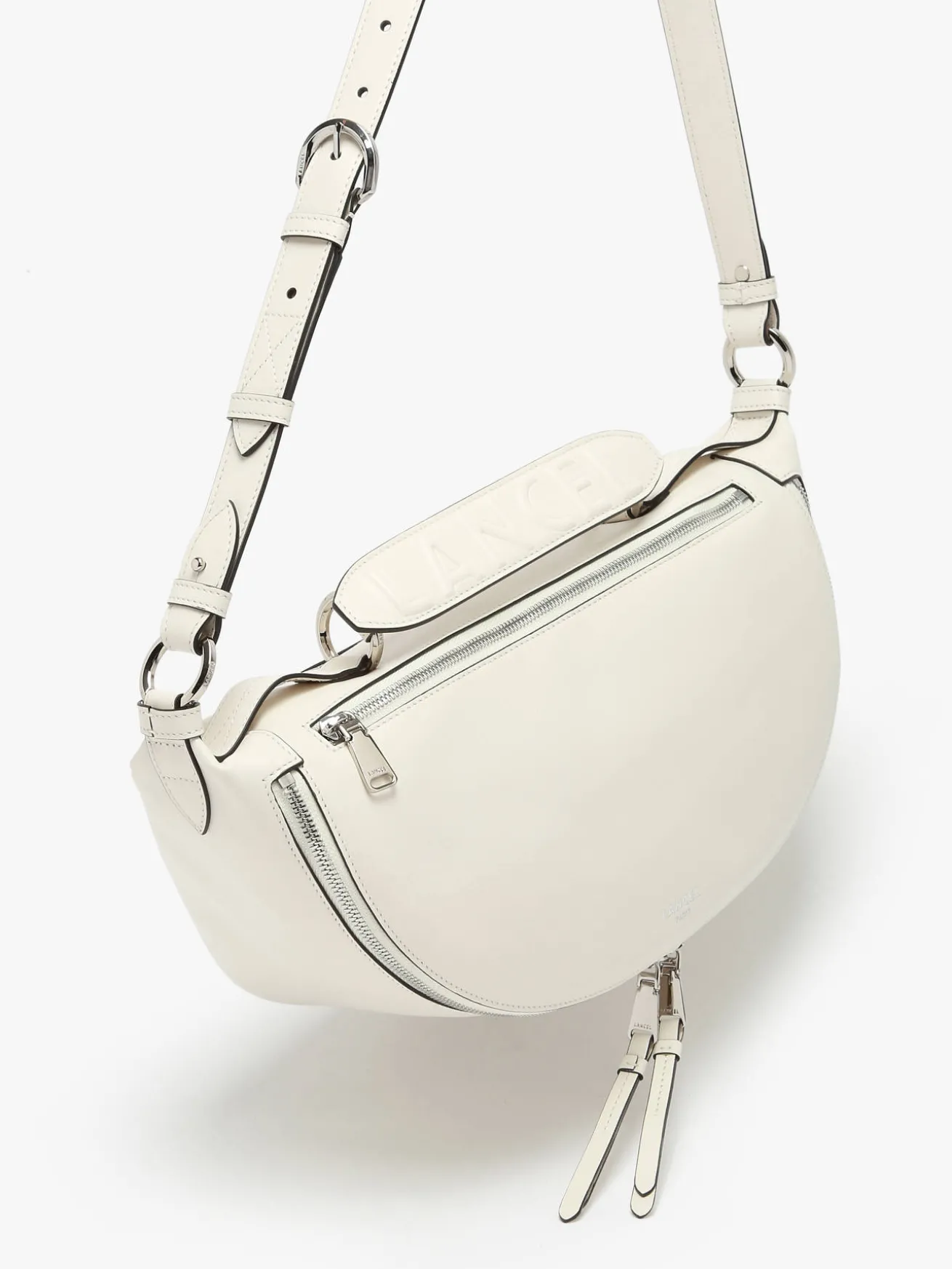 Sac bandoulière M Origami cuir LANCEL