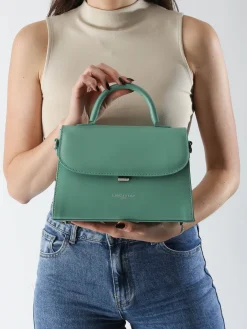 Sac bandoulière M Suave cuir LANCASTER
