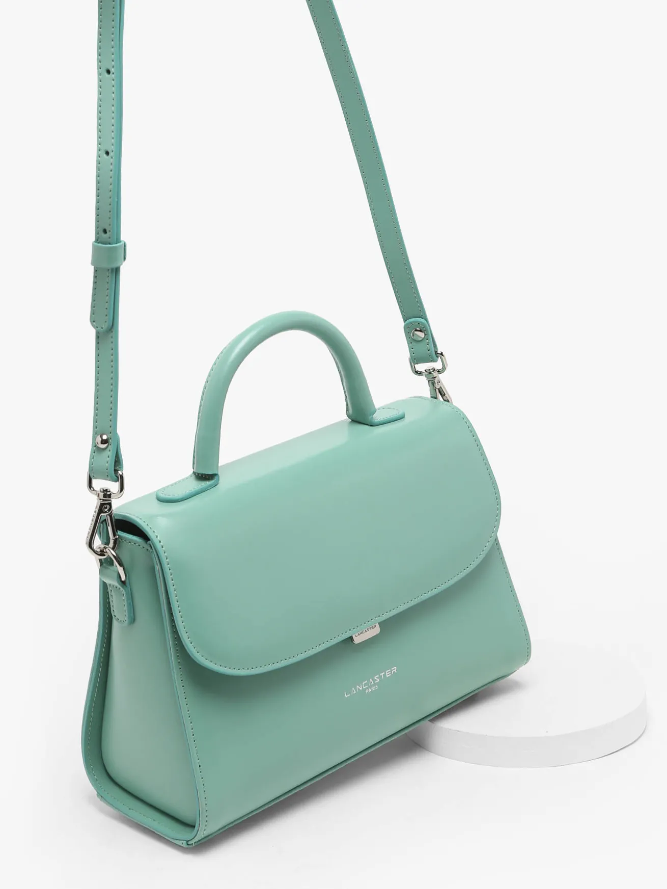 Sac bandoulière M Suave cuir LANCASTER