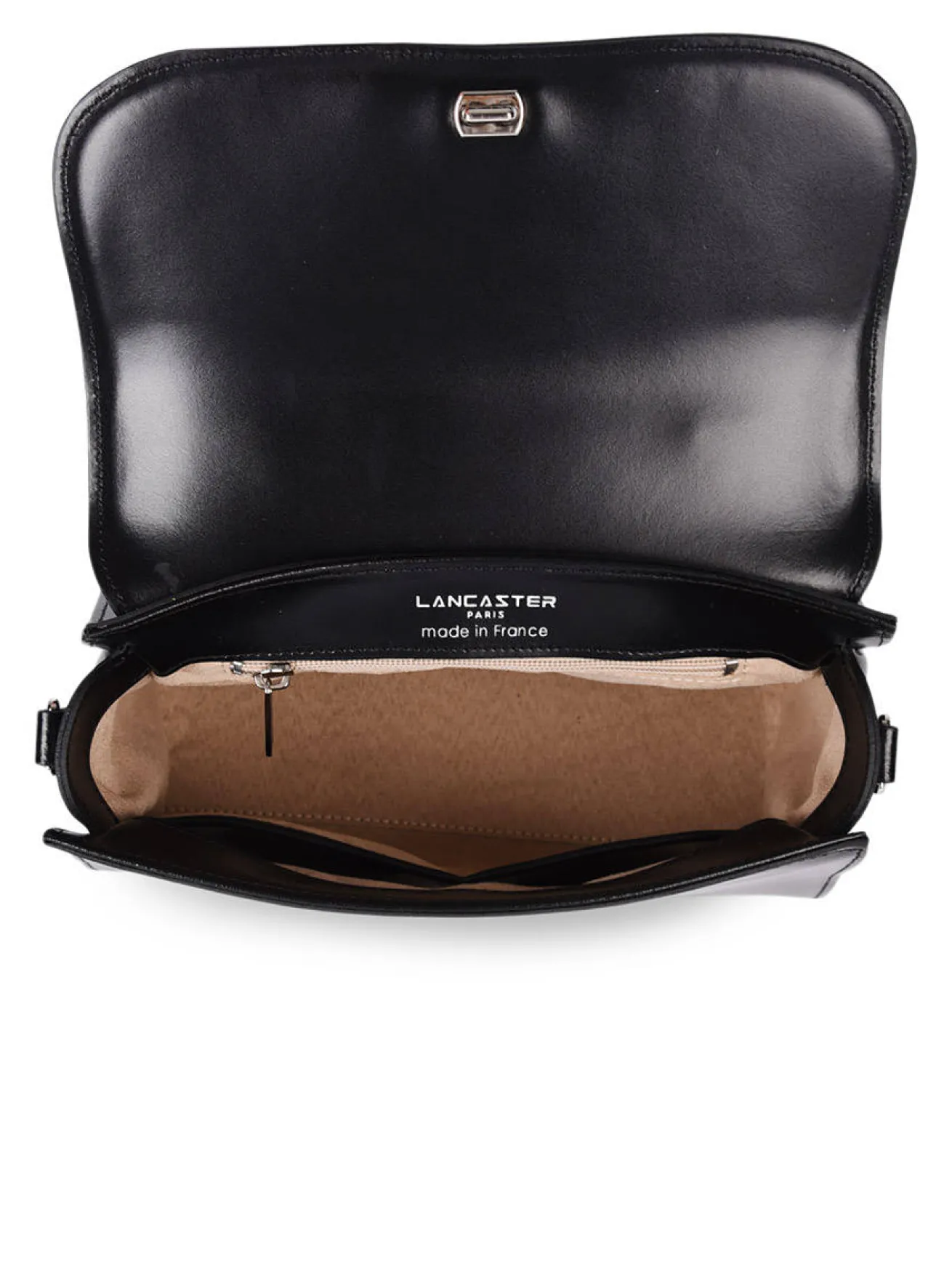 Sac bandoulière M Suave cuir LANCASTER