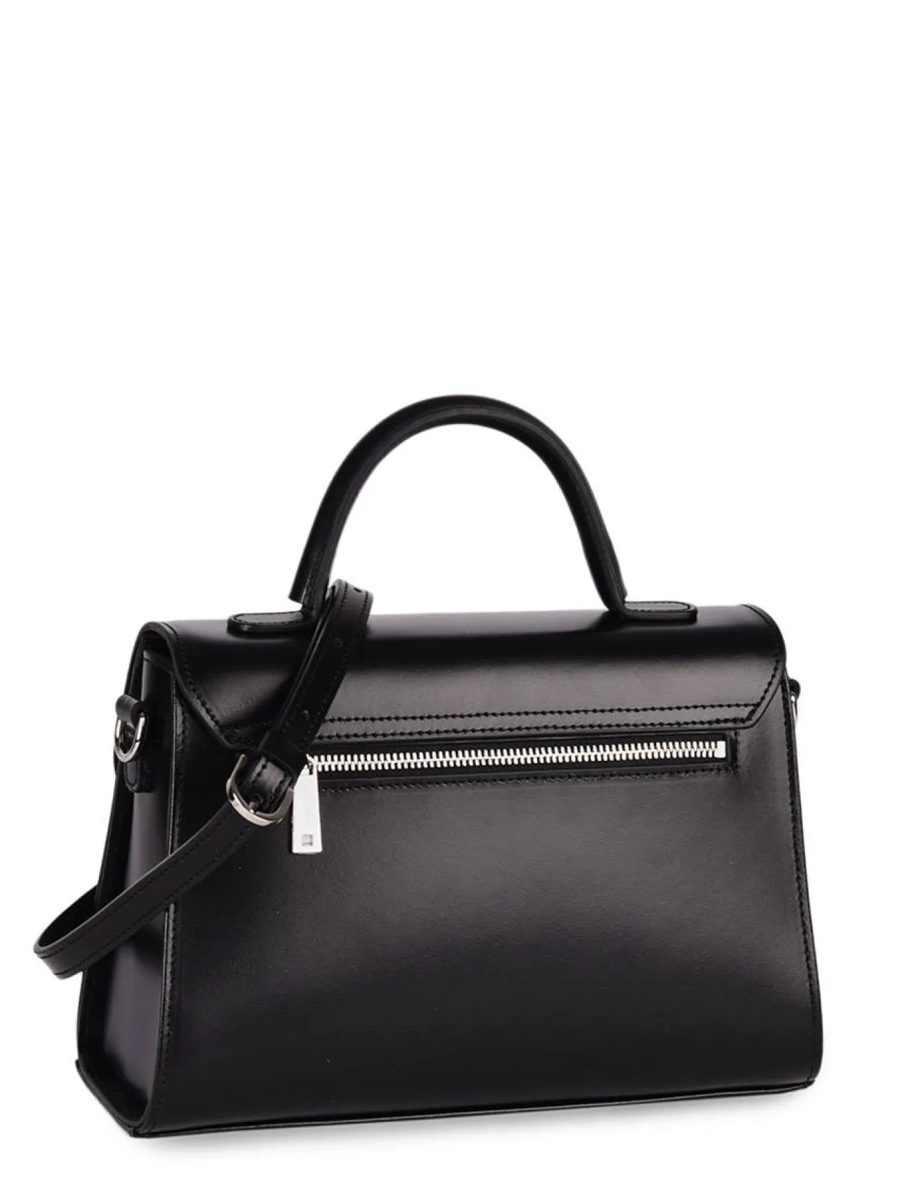 Sac bandoulière M Suave cuir LANCASTER