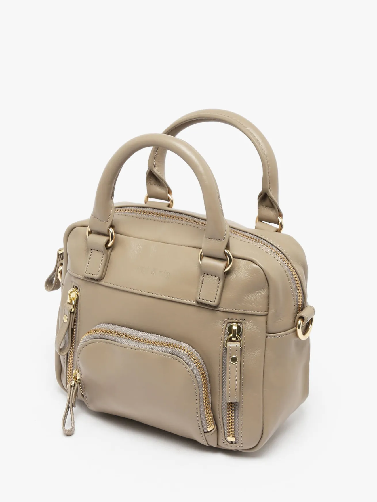 Sac bandoulière Micro Macy cuir NAT ET NIN