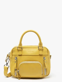 Sac bandoulière Micro Macy cuir NAT ET NIN
