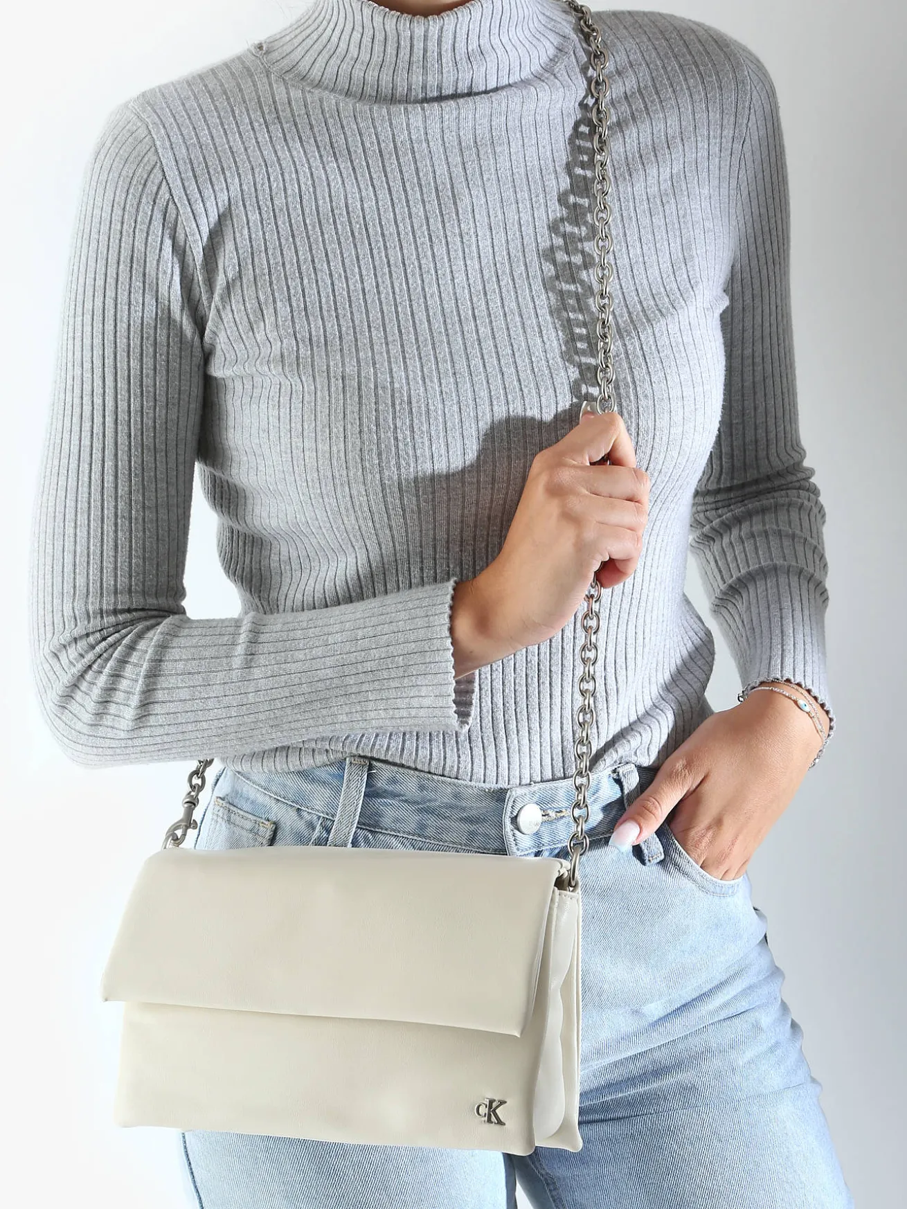 Sac bandoulière Micro mono polyester recyclé CALVIN KLEIN JEANS