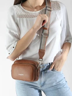 Sac bandoulière Milano ana cuir LANCASTER