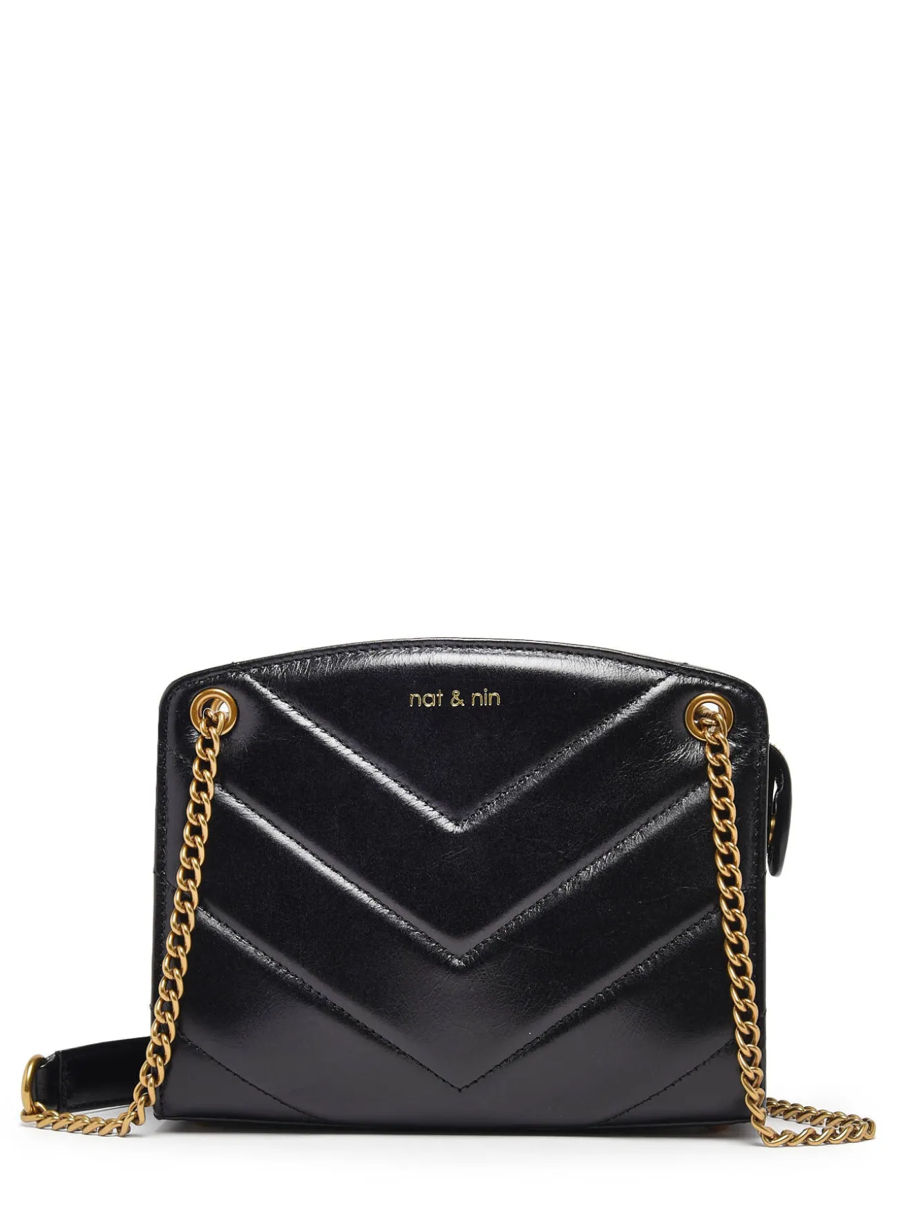 Sac bandoulière Mini Simone cuir NAT ET NIN