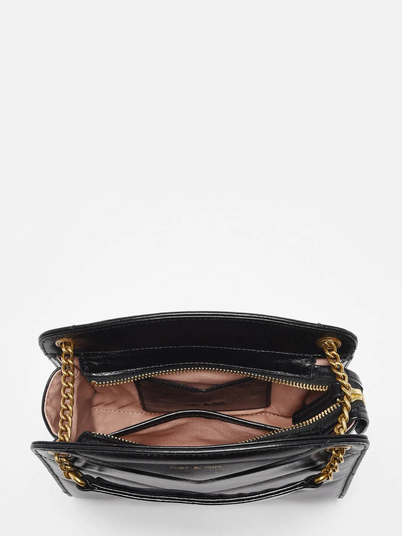 Sac bandoulière Mini Simone cuir NAT ET NIN