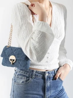 Sac bandoulière Moon lin VANESSA BRUNO