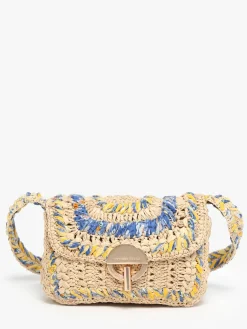 Sac bandoulière Moon raphia VANESSA BRUNO