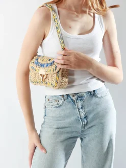 Sac bandoulière Moon raphia VANESSA BRUNO
