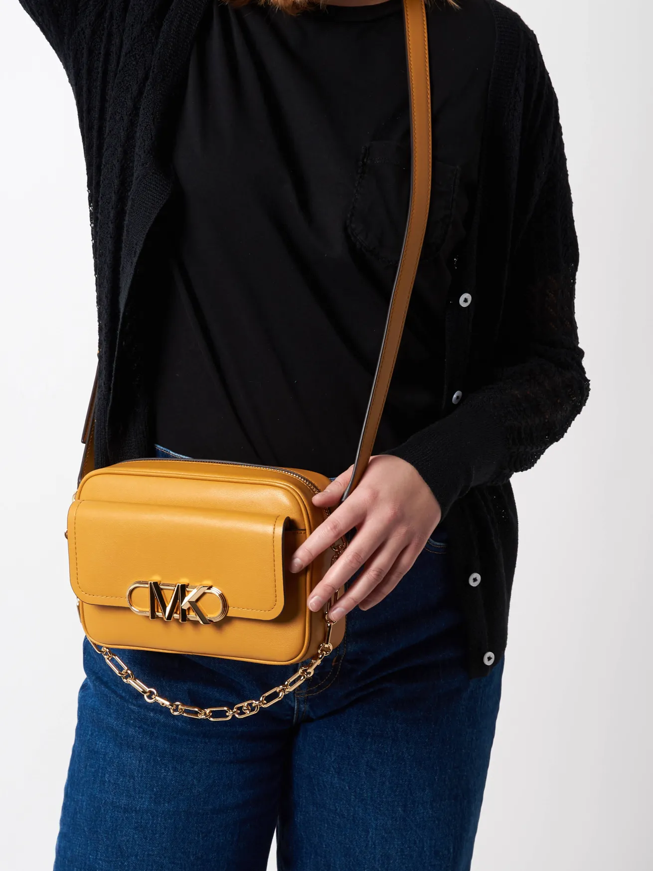 Sac bandoulière Parker cuir MICHAEL KORS