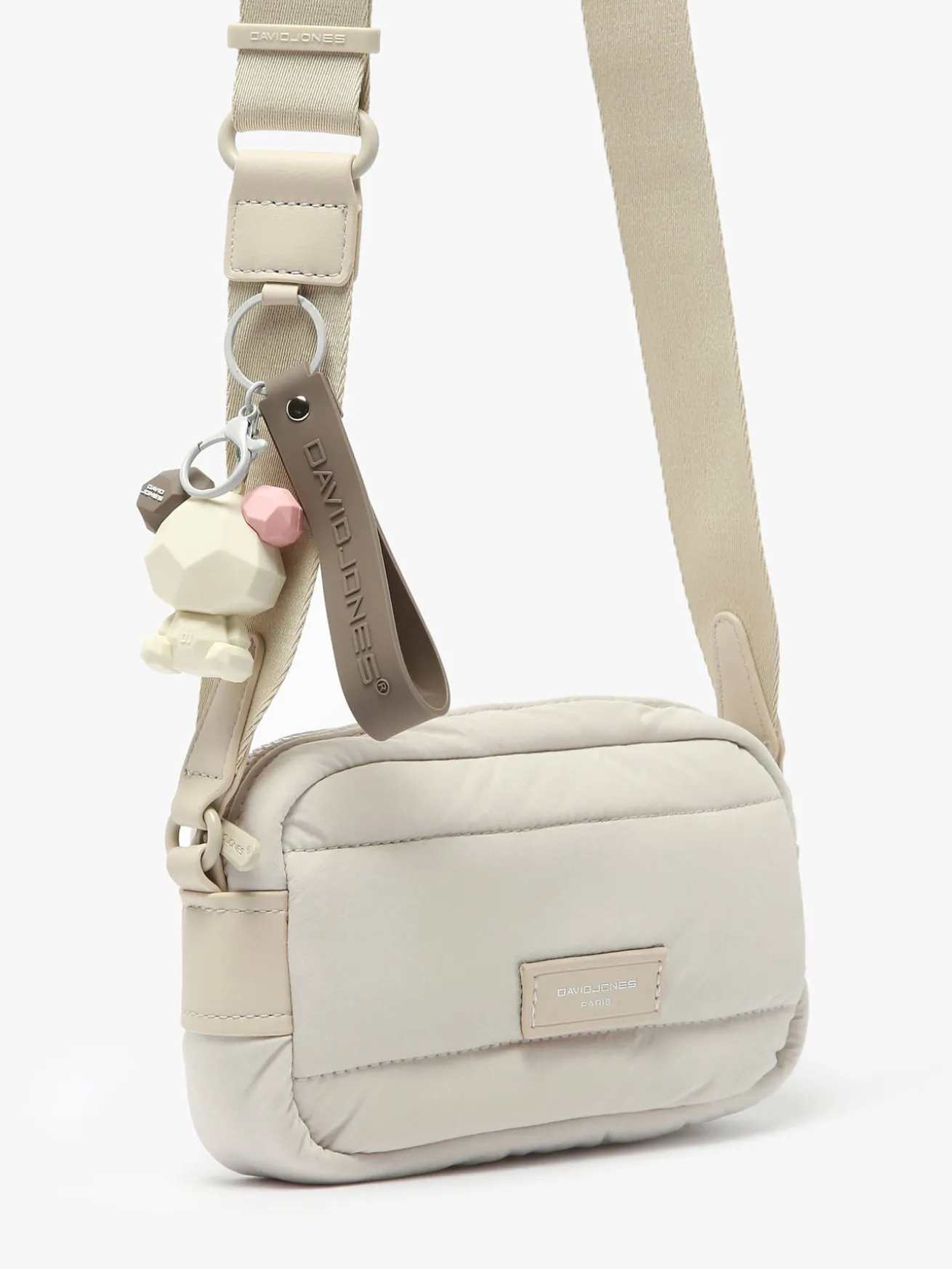 Sac bandoulière Plum polyester DAVID JONES