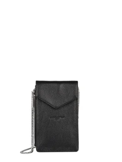 Sac bandoulière pour téléphone Foulonné Pia cuir LANCASTER