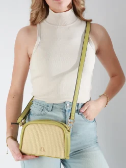 Sac bandoulière Raphia papier LULU CASTAGNETTE