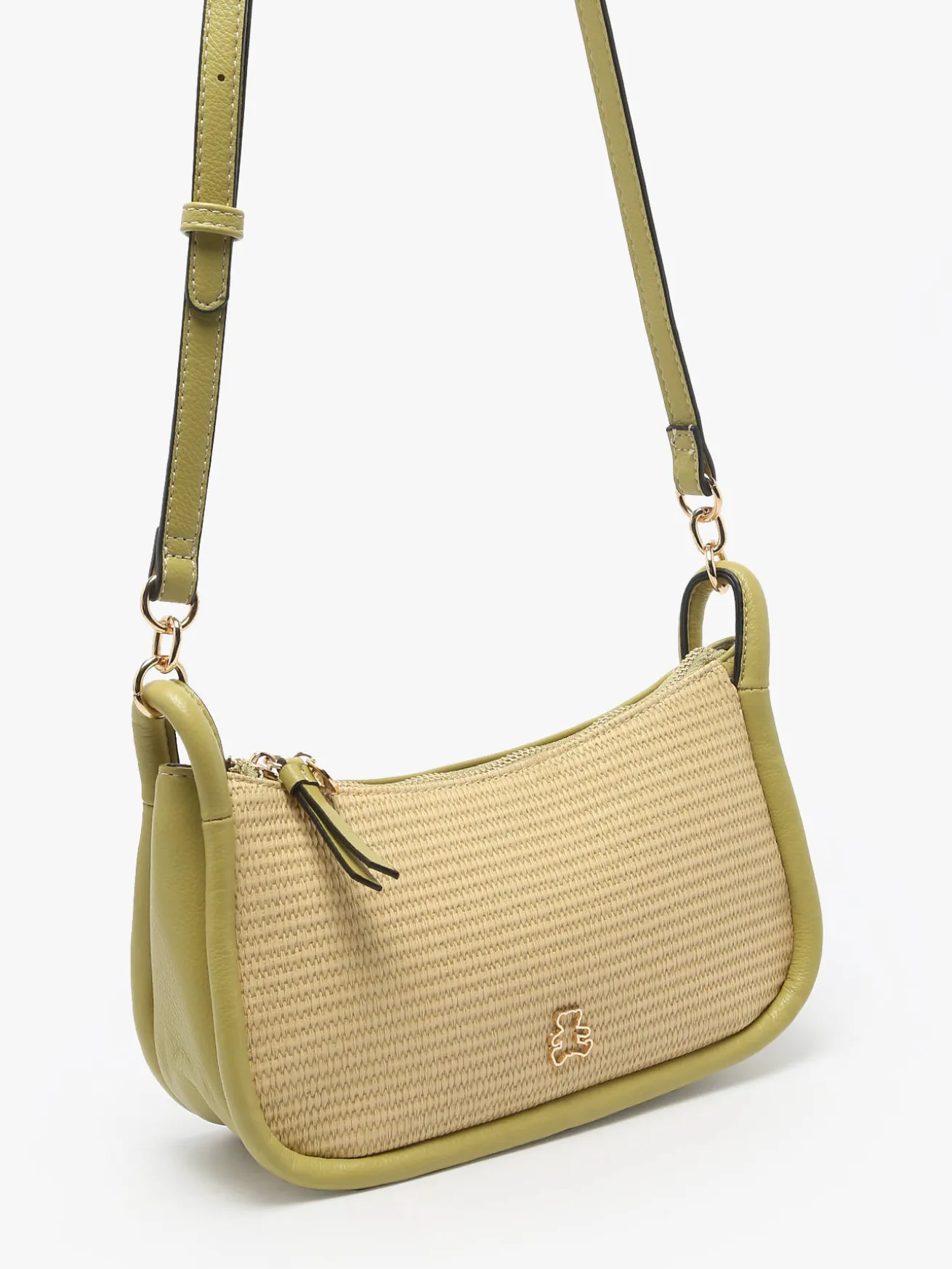 Sac bandoulière Raphia raphia LULU CASTAGNETTE