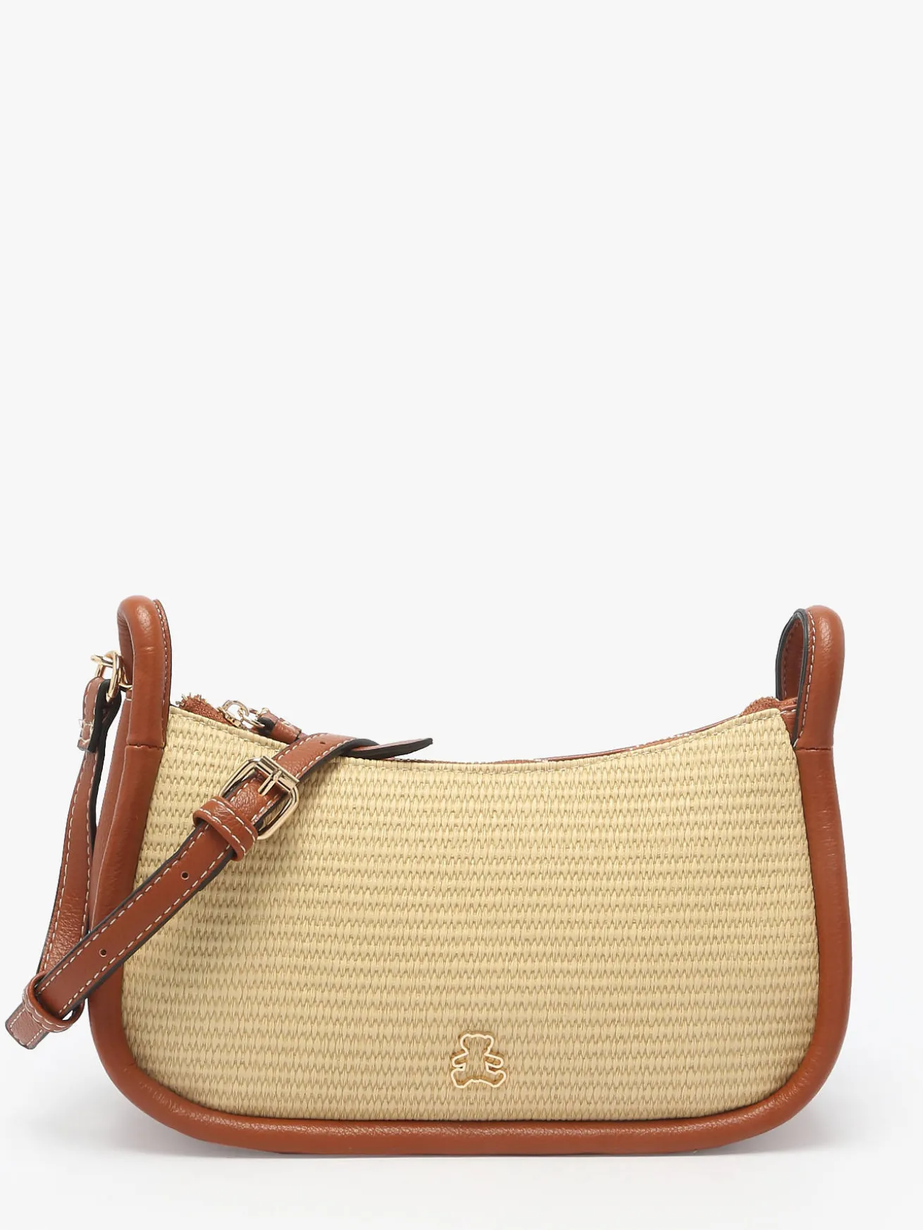 Sac bandoulière Raphia raphia LULU CASTAGNETTE