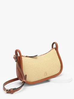 Sac bandoulière Raphia raphia LULU CASTAGNETTE