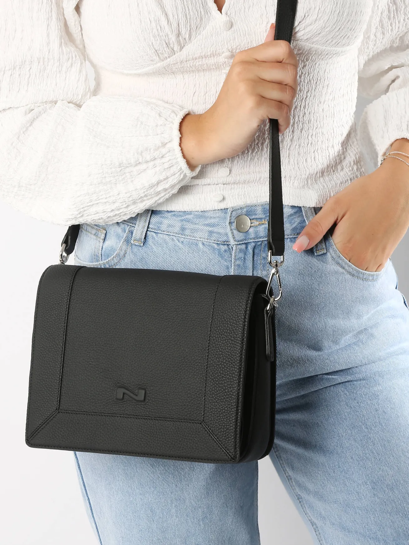 Sac bandoulière Rotterdam cuir NATHAN BAUME