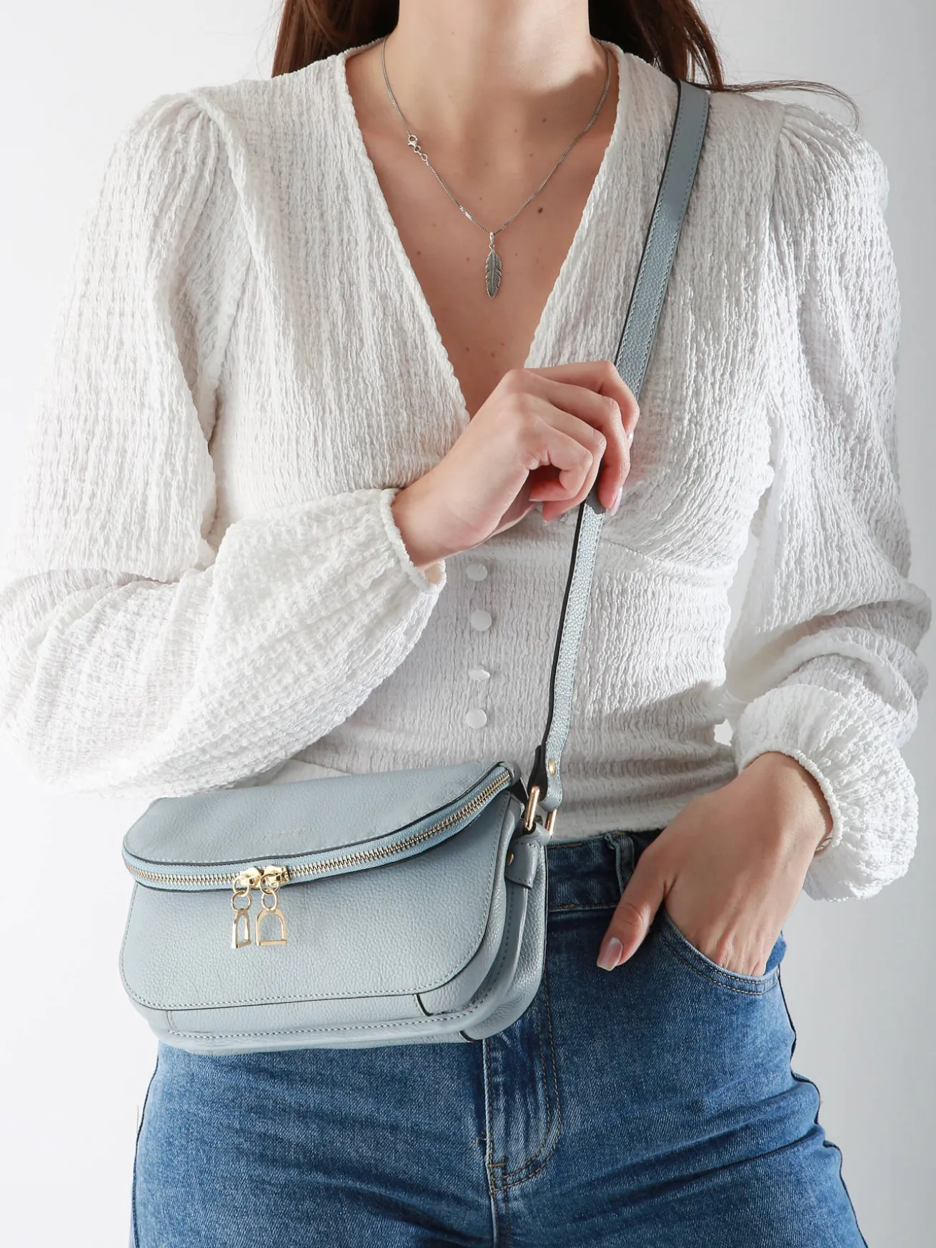 Sac bandoulière S Tradition cuir ETRIER