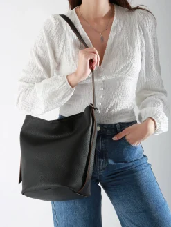 Sac bandoulière sac à dos M Cavalier cuir ETRIER