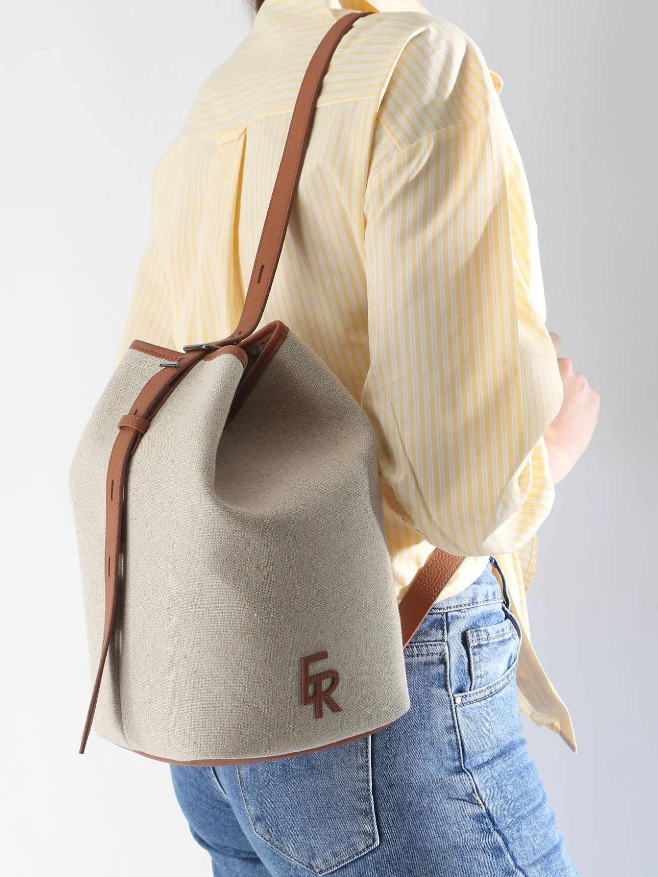 Sac bandoulière Sac à dos M Cavalier toile ETRIER