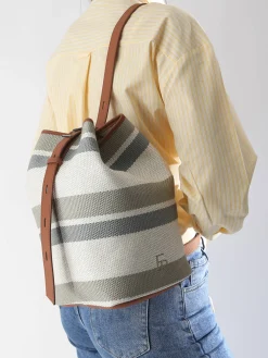 Sac bandoulière Sac à dos M Cavalier toile ETRIER