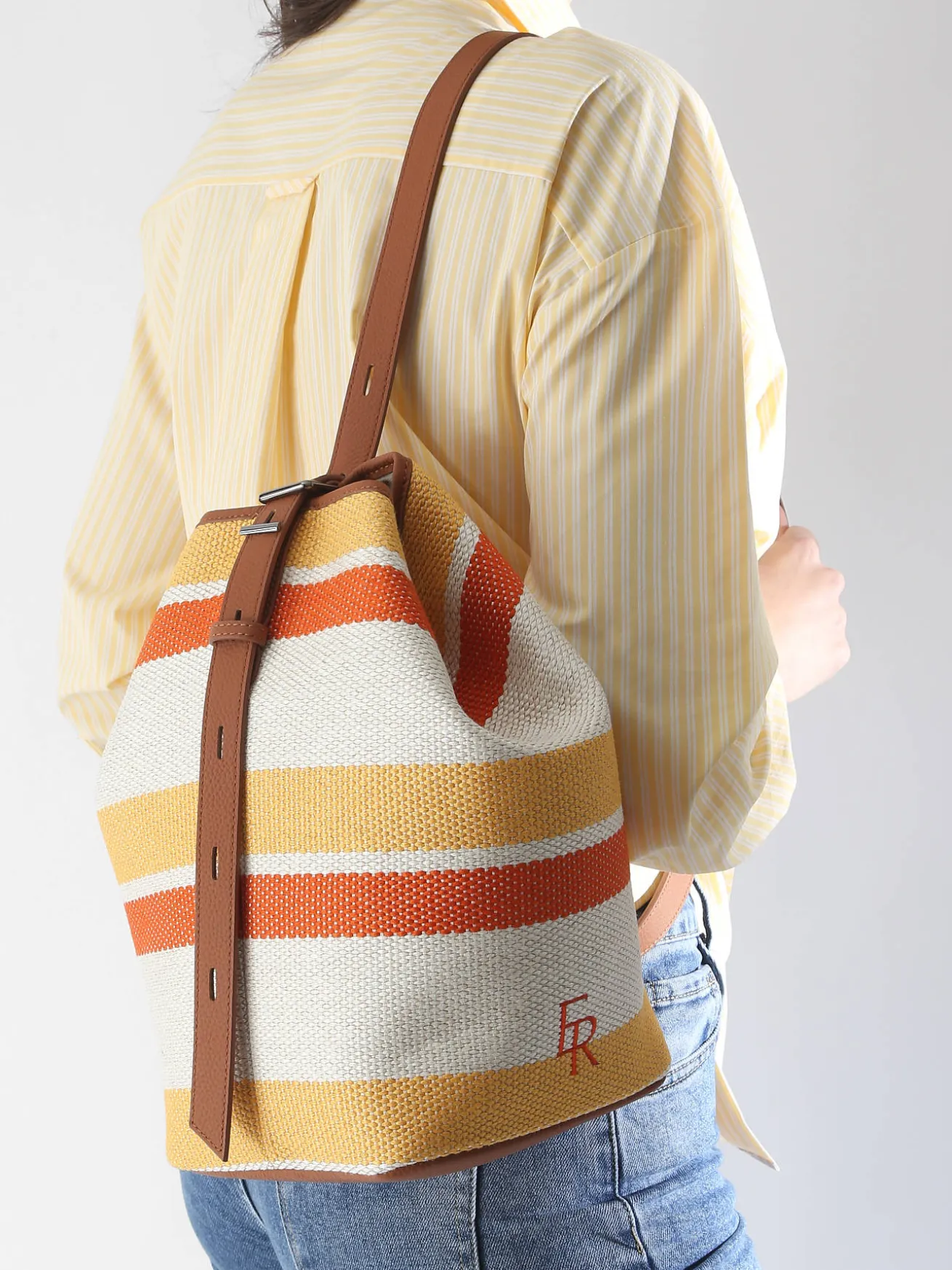 Sac bandoulière Sac à dos M Cavalier toile ETRIER