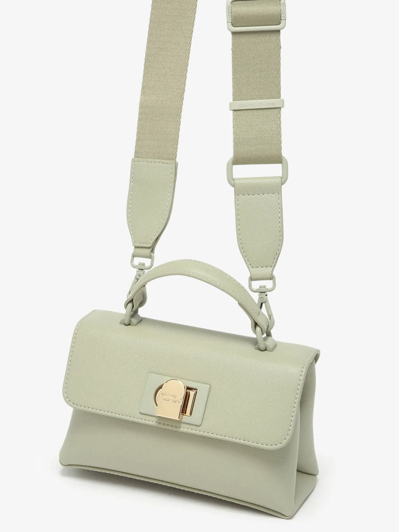 Sac bandoulière Saffiano DAVID JONES