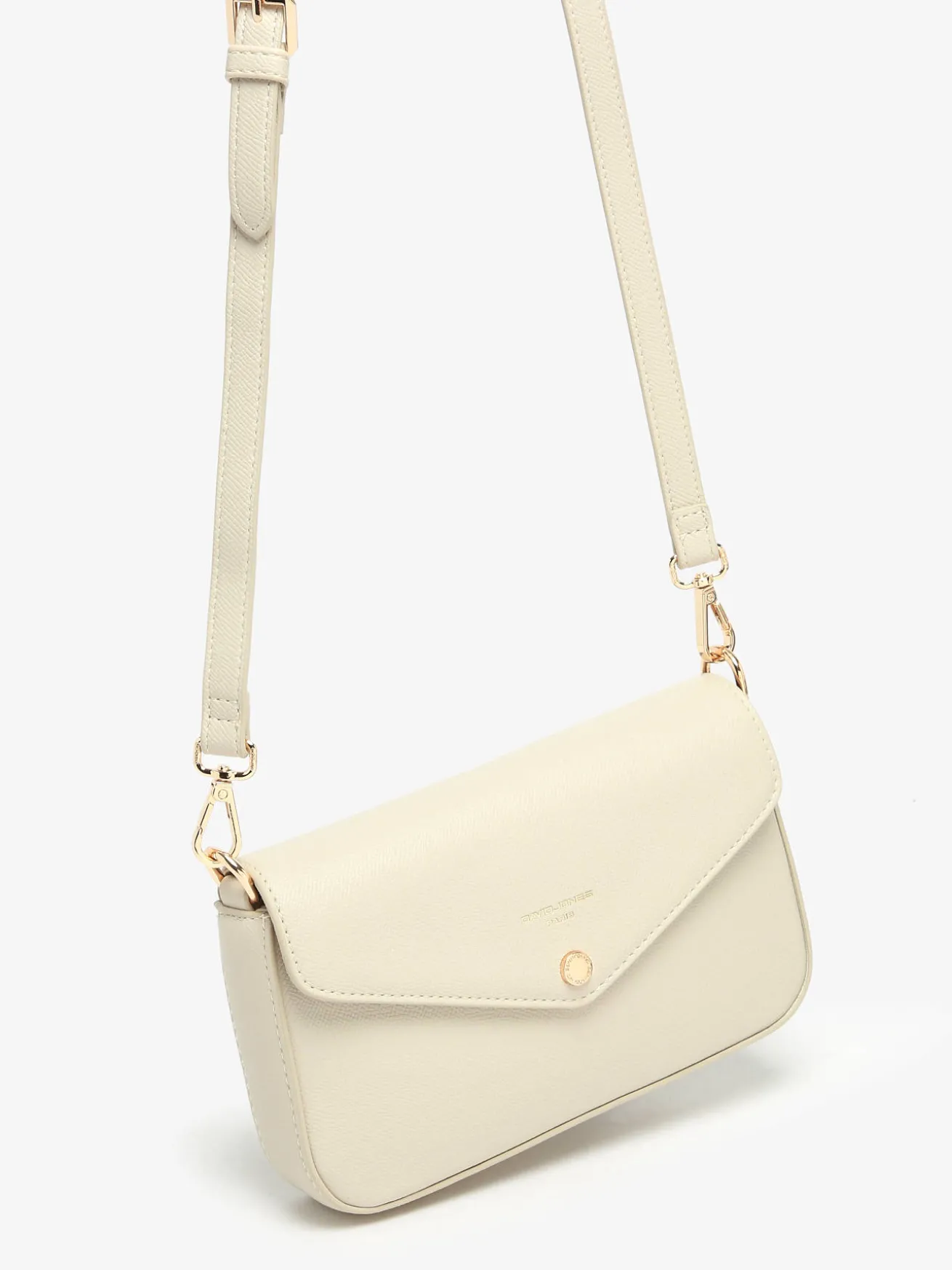 Sac bandoulière Saffiano DAVID JONES