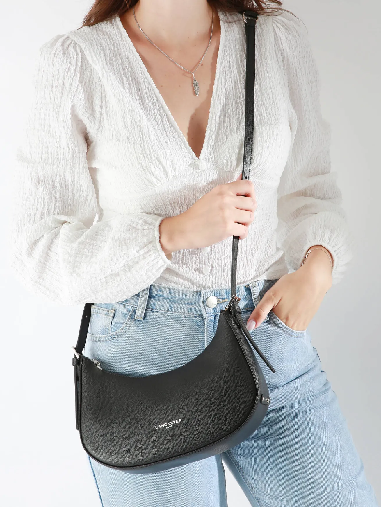 Sac bandoulière Sierra cuir LANCASTER