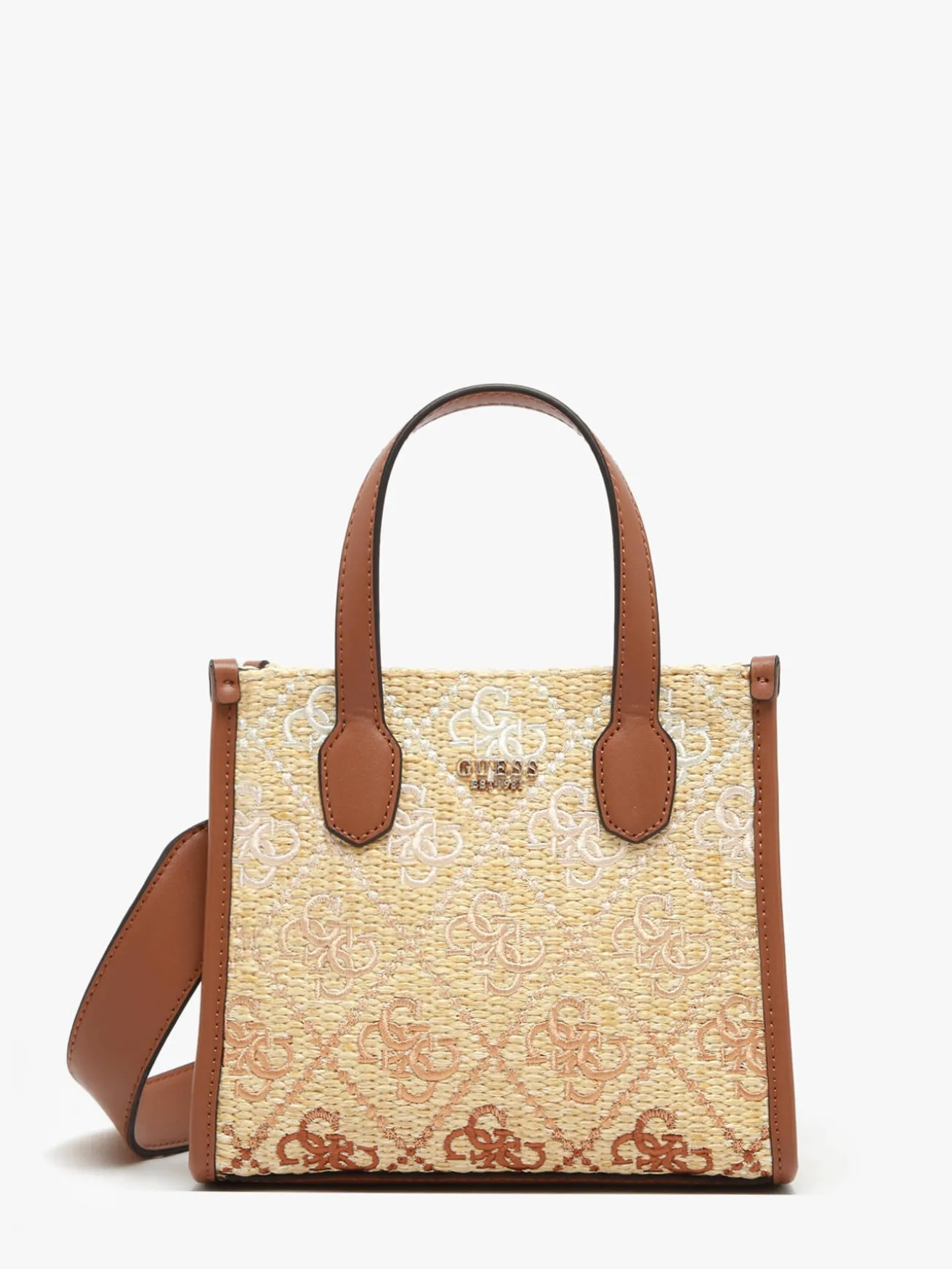 Sac bandoulière Silvana raphia GUESS