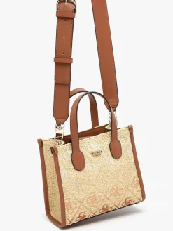 Sac bandoulière Silvana raphia GUESS