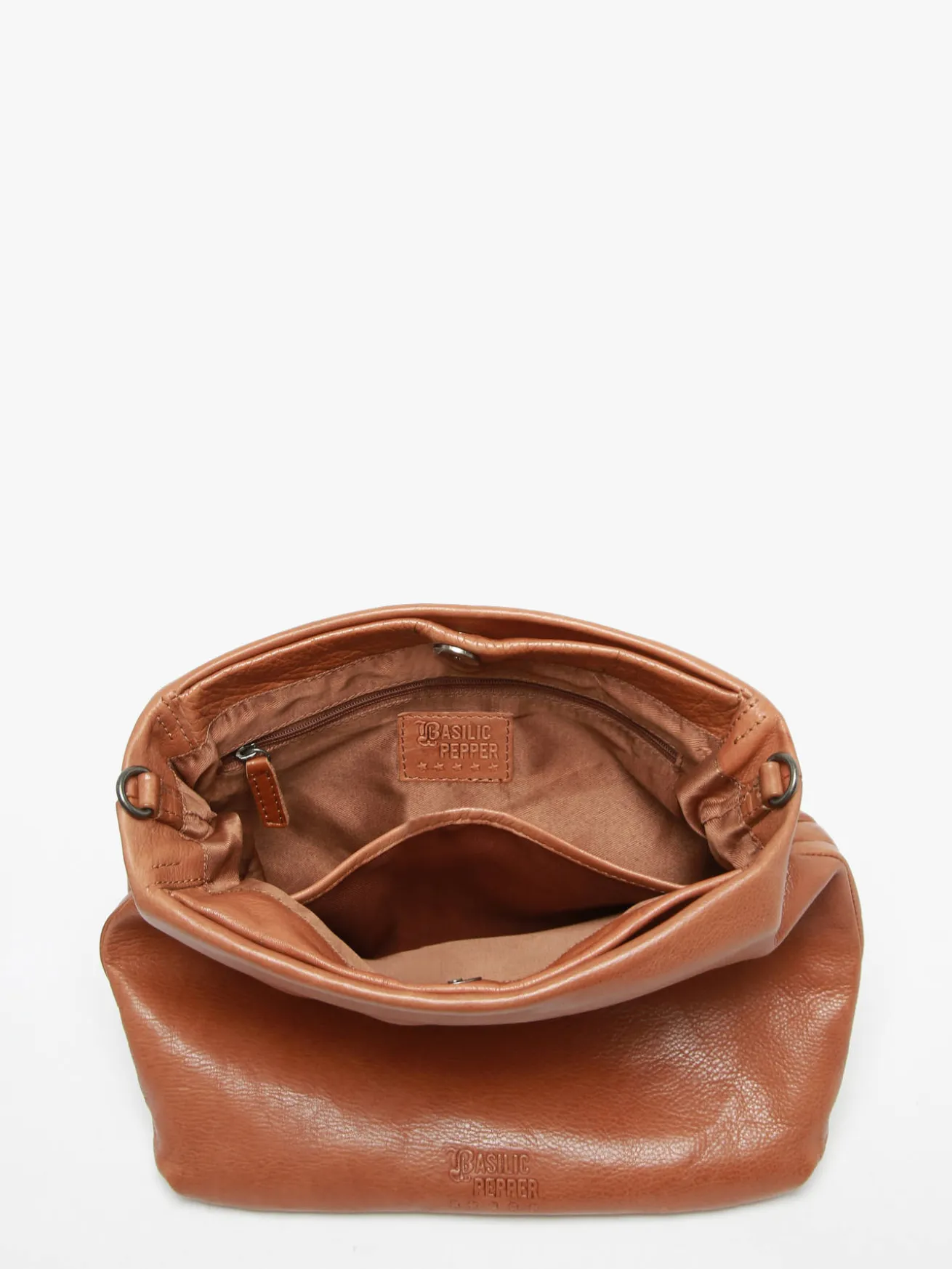 Sac bandoulière Smart cuir BASILIC PEPPER