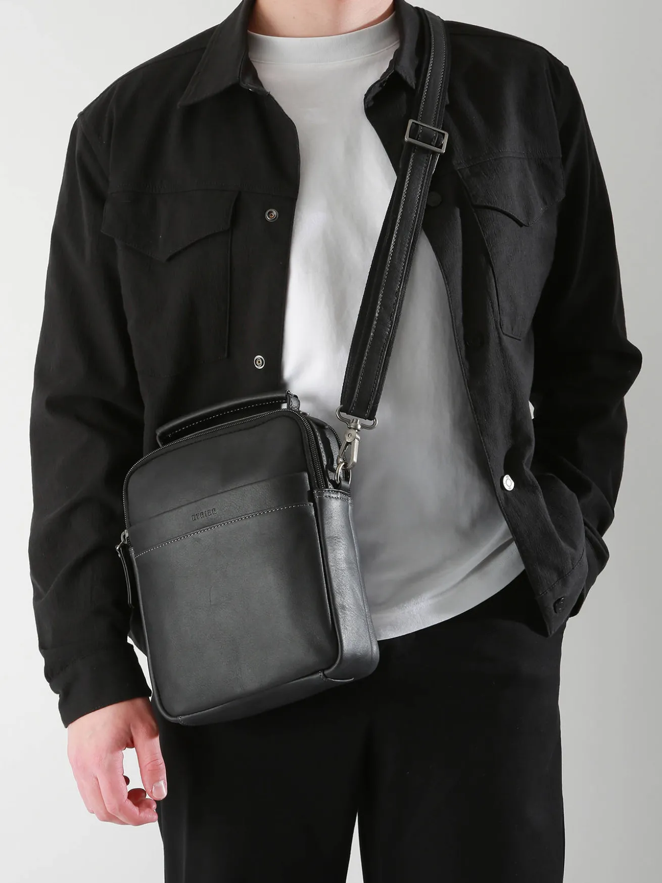 Sac bandoulière Spider cuir ETRIER