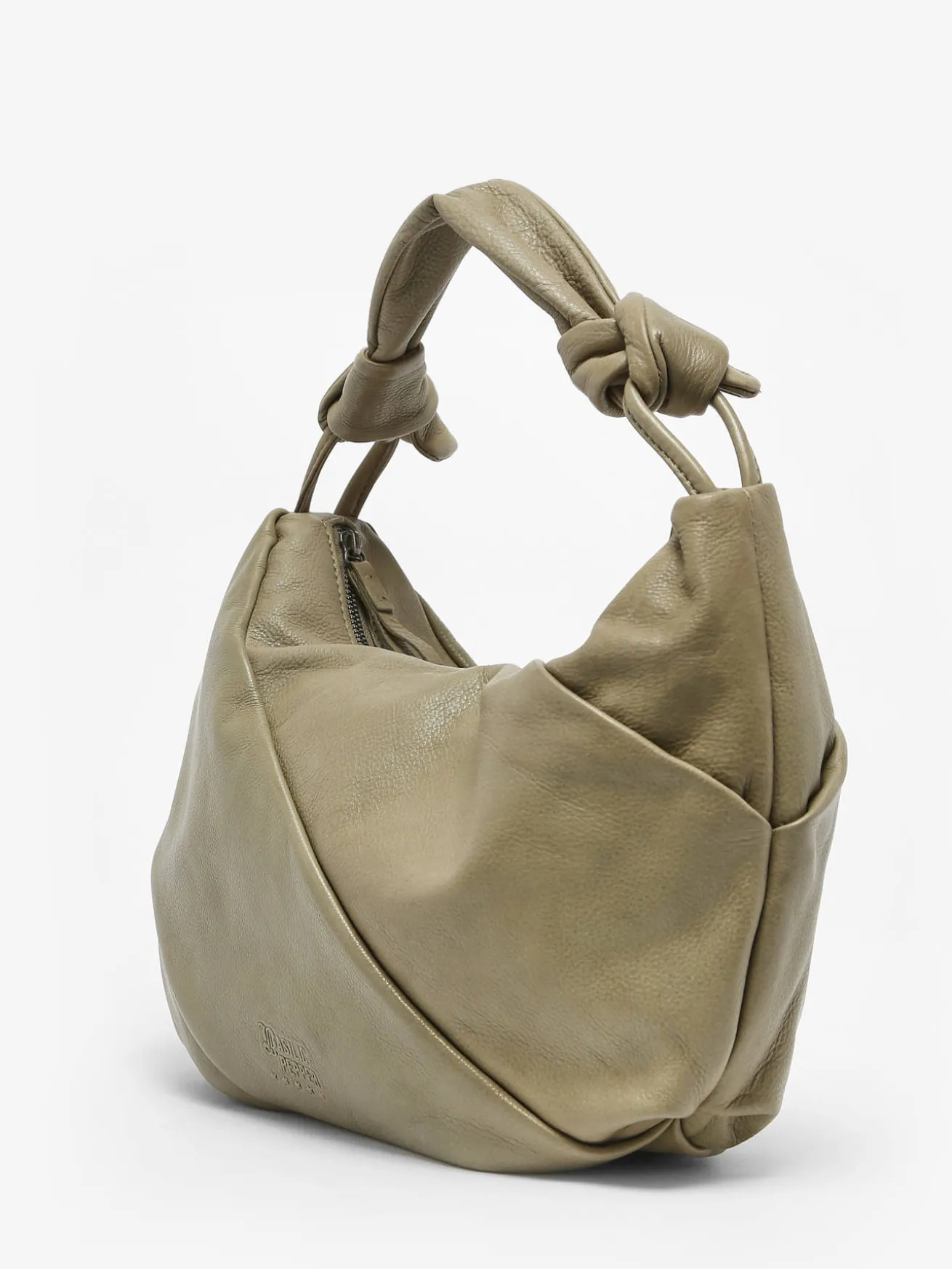 Sac bandoulière Stockholm cuir BASILIC PEPPER