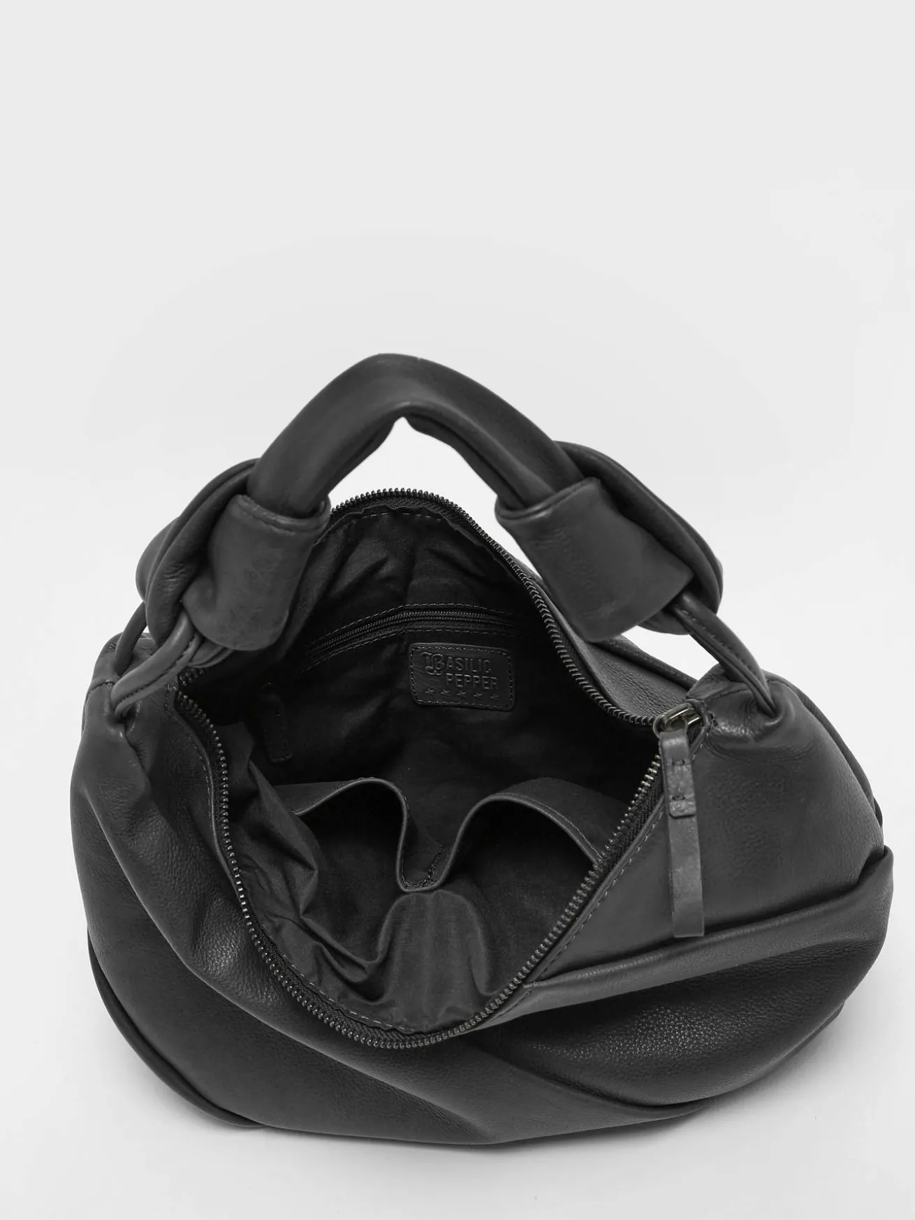 Sac bandoulière Stockholm cuir BASILIC PEPPER