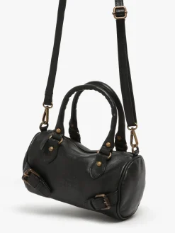 Sac bandoulière Strappy cuir BASILIC PEPPER