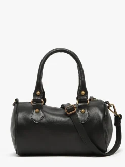 Sac bandoulière Strappy cuir BASILIC PEPPER