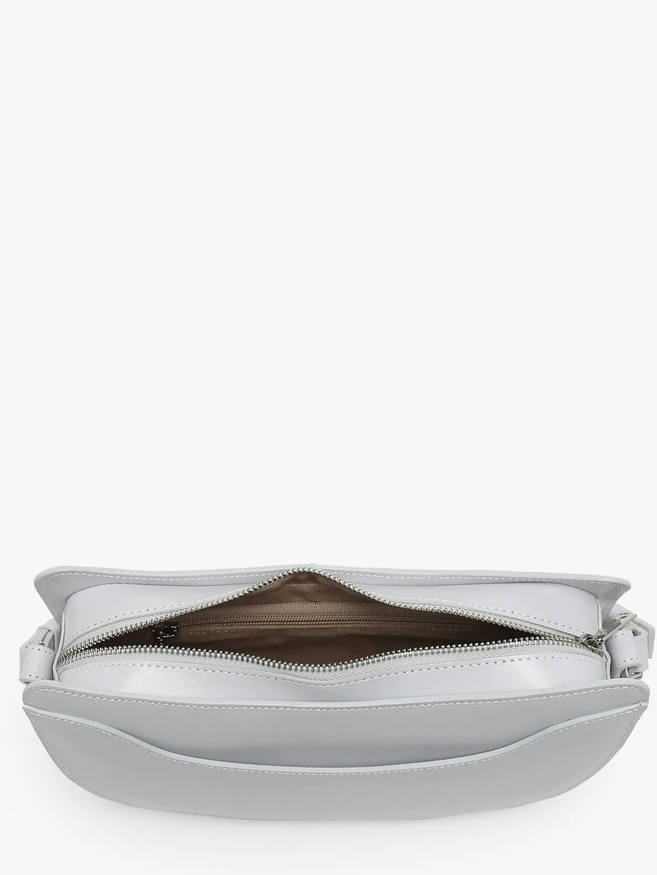 Sac bandoulière Suave lune cuir LANCASTER