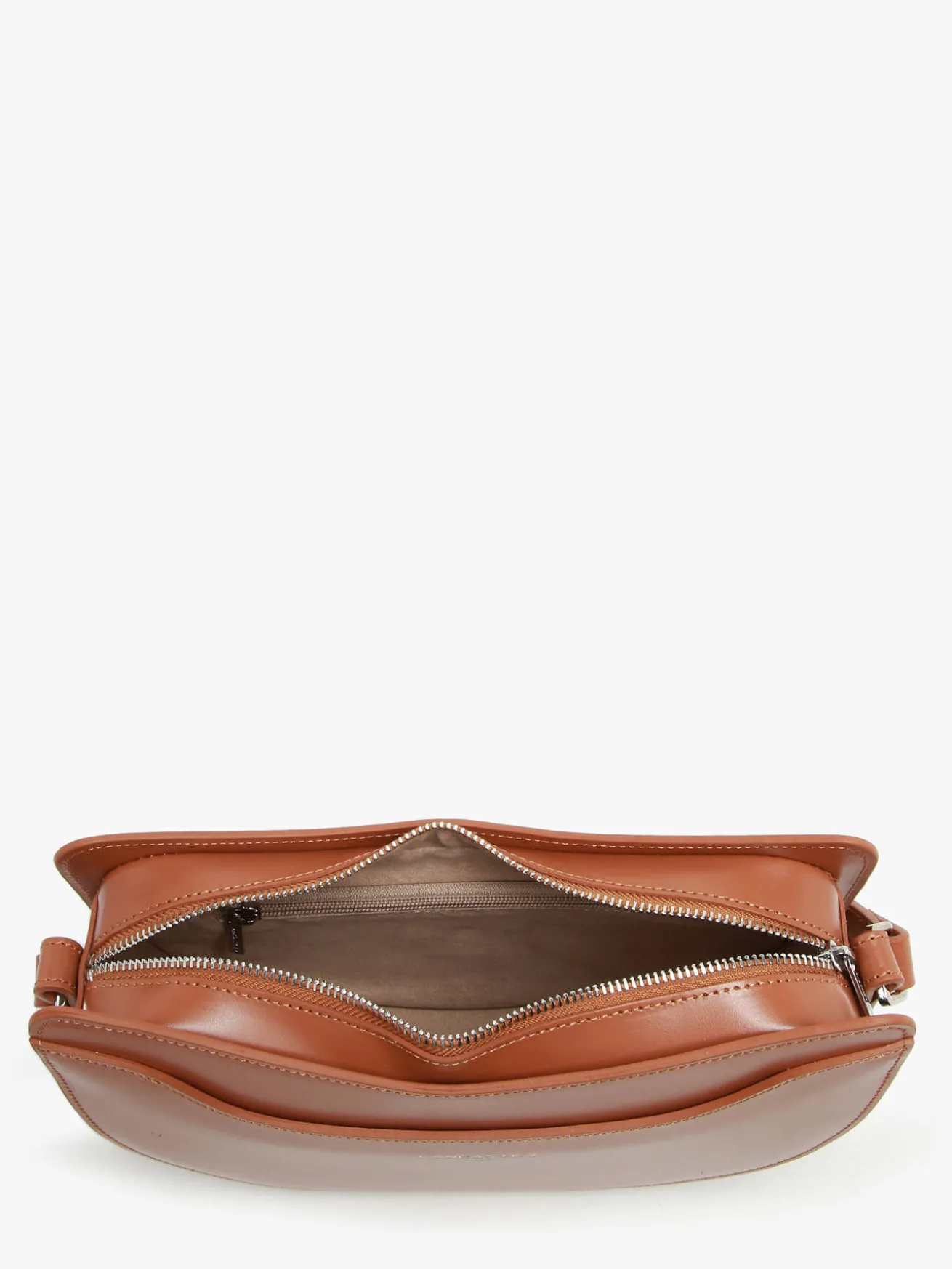 Sac bandoulière Suave lune cuir LANCASTER